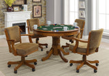Mitchell 3-in-1 Dining and Game Table Set Amber