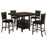 Jaden Square Counter Height Dining Set Espresso