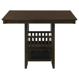 Jaden Square Counter Height Dining Set Espresso