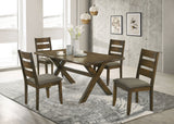 Alston Rectangular Dining Table Set Knotty Nutmeg