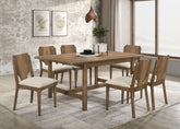 Crestmore Rectangular Dining Table Set Walnut