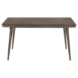 Onslow 59-inch Rectangular Wood Dining Table Dark Brown