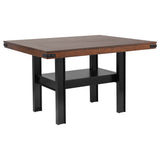 Patterson Counter Height Dining Set Mango Oak