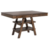 Dewey Rectangular Dining Table Set Walnut