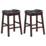 Donald Upholstered Bar Stool Cappuccino (Set of 2)