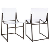 Adino Acrylic Dining Side Chair (Set of 2)