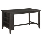 Elliston Counter Height Dining Table Set Dark Grey