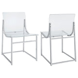 Adino Acrylic Dining Side Chair (Set of 2)