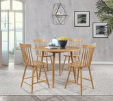 Andrews 5-piece Round Counter Height Dining Set