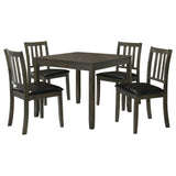 Parkwood Square Dining Table Set Charcoal