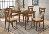Robbie 47-inch Counter Height Dining Set Walnut