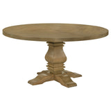Florence Round Dining Table Set Rustic Honey