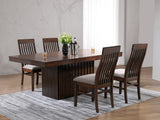 Briarwood Extension Leaf Dining Table Set Mango Oak