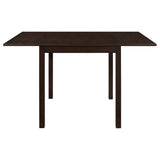 Kelso Rectangular 52-inch Extension Dining Table Cappuccino