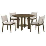 Ottowa Round Counter Height Dining Room Set Brown