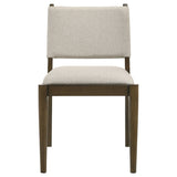 Ottowa Upholstered Dining Side Chair Brown (Set of 2)
