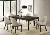Reseda Rectangular Dining Set Ash Brown