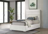 Felicity 53-inch Upholstered Bed White