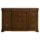 Garland 11-drawer Bedroom Dresser Cabinet Brown Cherry