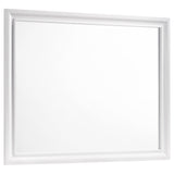 Barzini Dresser Mirror White