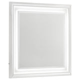 Cassia Dresser Mirror White High Gloss