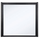 Leandro Dresser Mirror Burnished Black