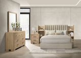 Arielle Bedroom Set Light Oak