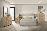 Arielle Bedroom Set Light Oak