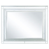 Gunnison Dresser Mirror Silver Metallic