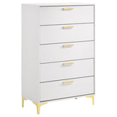 Kendall 5-drawer Bedroom Chest White