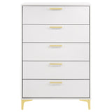 Kendall 5-drawer Bedroom Chest White