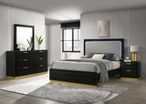 Caraway California King Bedroom Set Black