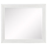 Marielle Dresser Mirror Distressed White