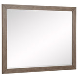 Kenora Dresser Mirror Barley Brown