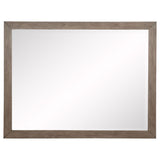 Kenora Dresser Mirror Barley Brown