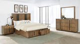 Terrace California King Bedroom Set Ash Brown