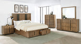 Terrace California King Bedroom Set Ash Brown