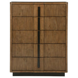 Terrace 5-drawer Chest of Drawers Ash Brown