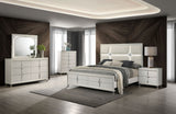 Olivia California King Bedroom Set Pearl White