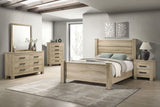 Oakglen California King Bedroom Set Weathered Oak