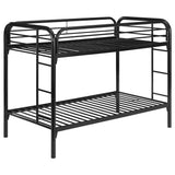 Morgan Metal Over Bunk Bed Black