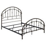 Rowan Metal Open Frame Bed Dark Bronze
