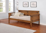 Oakdale Wood Daybed Rustic Honey