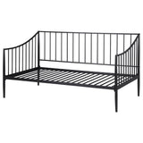 Newbury Metal Daybed Bed Frame Matte Black