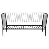 Richland Metal Daybed Bed Frame Matte Black