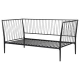 Richland Metal Daybed Bed Frame Matte Black