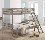 Ryder Wood Over Bunk Bed Weathered Taupe