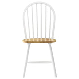 Cinder Wood Dining Side Chair White (Set of 4)