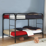 Morgan Metal Over Bunk Bed Black