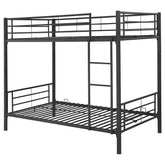 Hayward Metal Over Bunk Bed Black